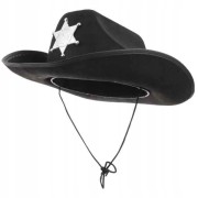 KAPELUSZ kowbojski SZERYF kowboj przebranie