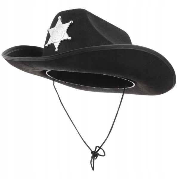 KAPELUSZ kowbojski SZERYF kowboj przebranie