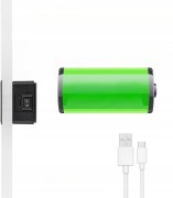 2x Bezprzewodowa lampa LED USB do ładowania magnetyczna3 poziomy jasności