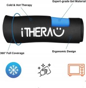 2x KOMPRES ŻELOWY CIEPŁO ZIMNO NA KOLANO Opaska Okład Rozgrzewający Chłodzą