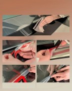 6m LISTWA TAŚMA USZCZELNIAJĄCA SILIKONOWA SAMOPRZYLEPNA DRZWI OKNA kształ T