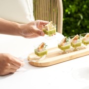 Pucharki do deserów pojemniki kwadrat 60 ml 100 szt. na nóżce nóżka