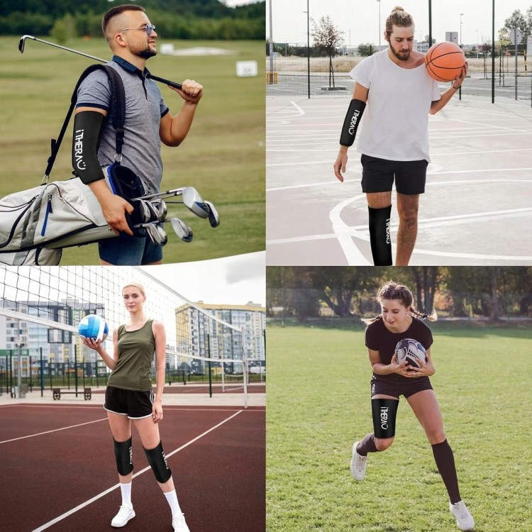 KOMPRES ŻELOWY CIEPŁO ZIMNO NA KOLANO Opaska Okład Rozgrzewający Chłodzący