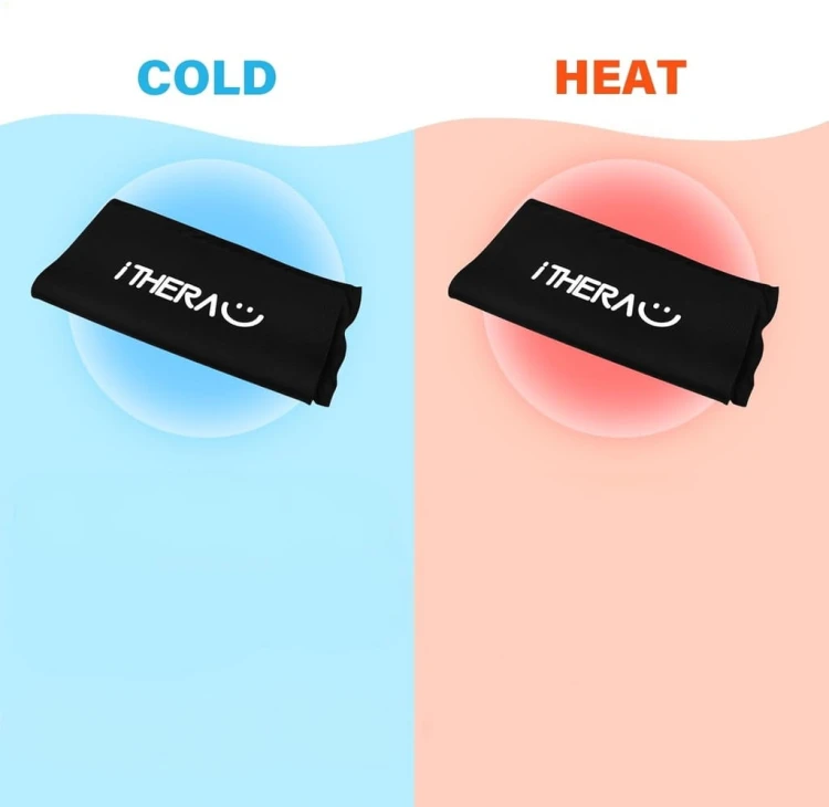 KOMPRES ŻELOWY CIEPŁO ZIMNO NA KOLANO Opaska Okład Rozgrzewający Chłodzący