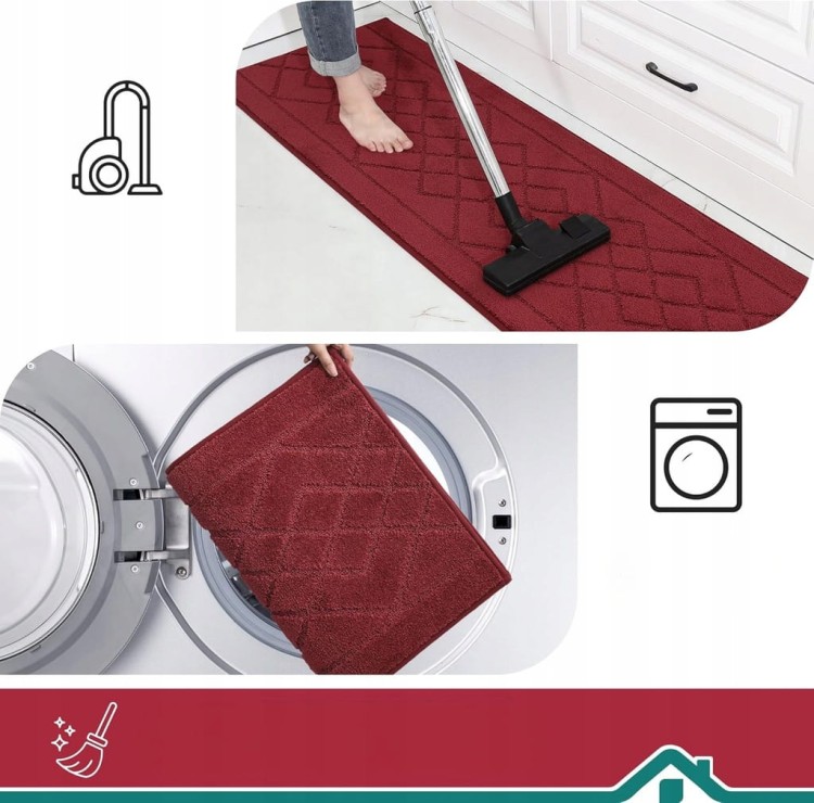 MATA KUCHENNA MATA PODŁOGOWA DYWAN ANTYPOŚLIZGOWY 50 x 76 cm + 50 x 122 cm