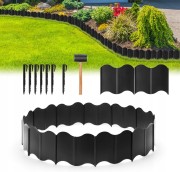 Zestaw obrzeże trawnikowe KOTWY 13,5 x 16 cm / 60szt do ogrodu