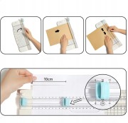 Gilotyna do Papieru A5 A4 Trymer Obcinarka do Cięcia obcinacz do papieru