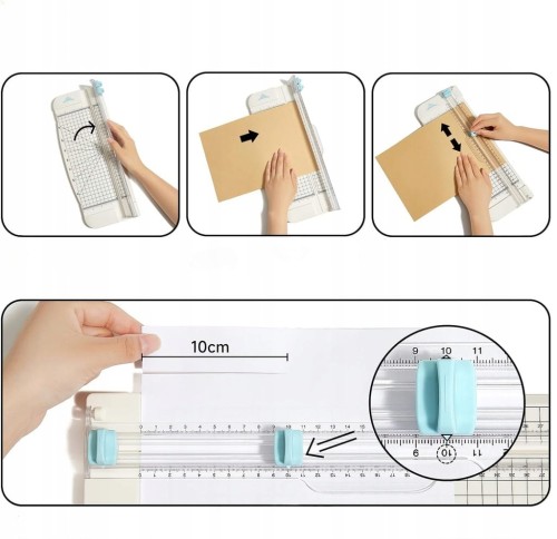 Gilotyna do Papieru A5 A4 Trymer Obcinarka do Cięcia obcinacz do papieru