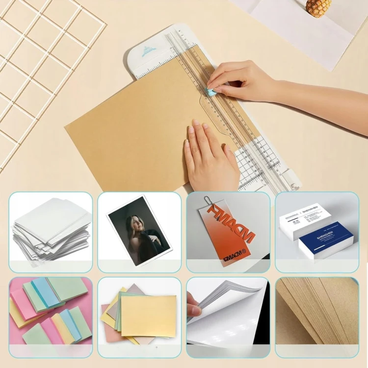 Gilotyna do Papieru A5 A4 Trymer Obcinarka do Cięcia obcinacz do papieru