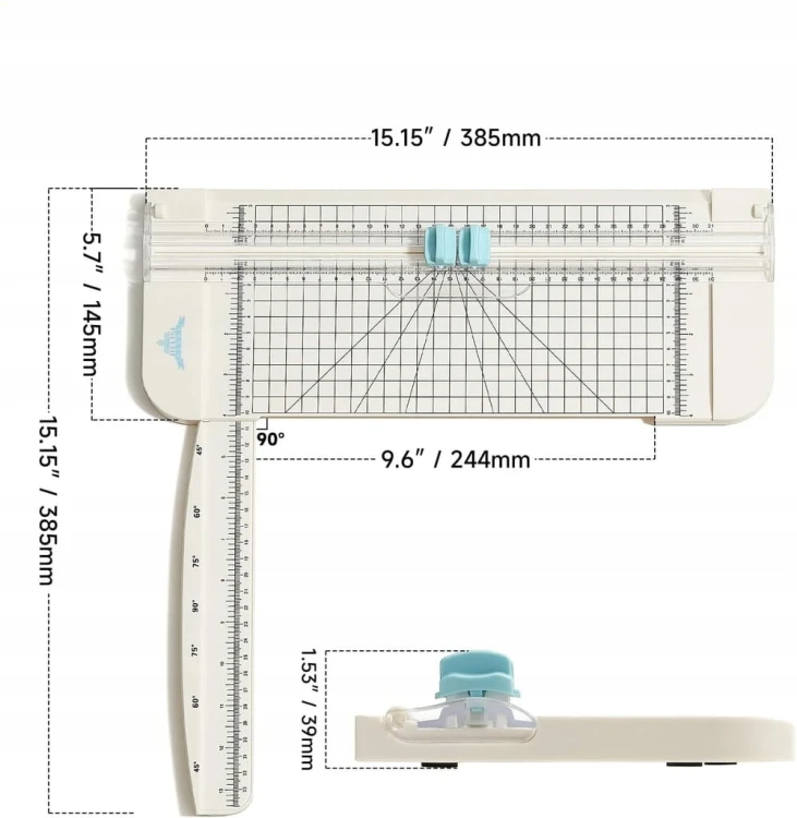 Gilotyna do Papieru A5 A4 Trymer Obcinarka do Cięcia obcinacz do papieru