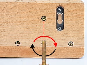 Wieszak Półka Wisząca Organizer Na Klucze Do Przedpokoju lite drewno