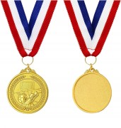 12x Medal Dziecięcy Metal Medale do piłki sportu dla ZWYCIĘZCY złote GOLD