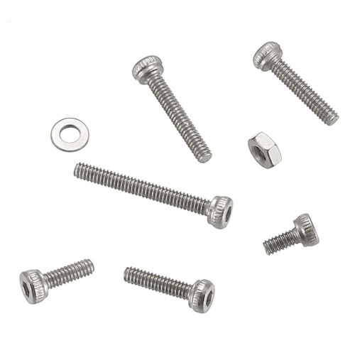 ZESTAW ŚRUB IMBUSOWYCH M2 ŚRUBY ŚRUBKI IMBUSOWE NAKŁADKI ZESTAW 660 szt.