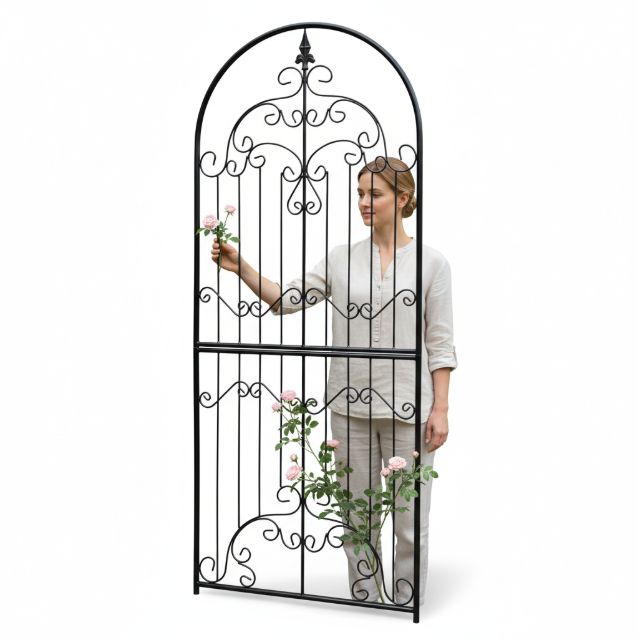 Krata kratownica podpora podpórka pergola ogrodowa metalowa dekoracyjna