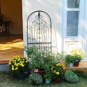 Krata kratownica podpora podpórka pergola ogrodowa metalowa dekoracyjna