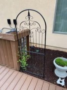 Krata kratownica podpora podpórka pergola ogrodowa metalowa dekoracyjna