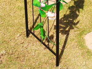 Pergola ogrodowa krata łuk podpora metal do roślin pnączy dekoracyjna