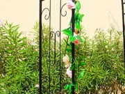 Pergola ogrodowa krata łuk podpora metal do roślin pnączy dekoracyjna