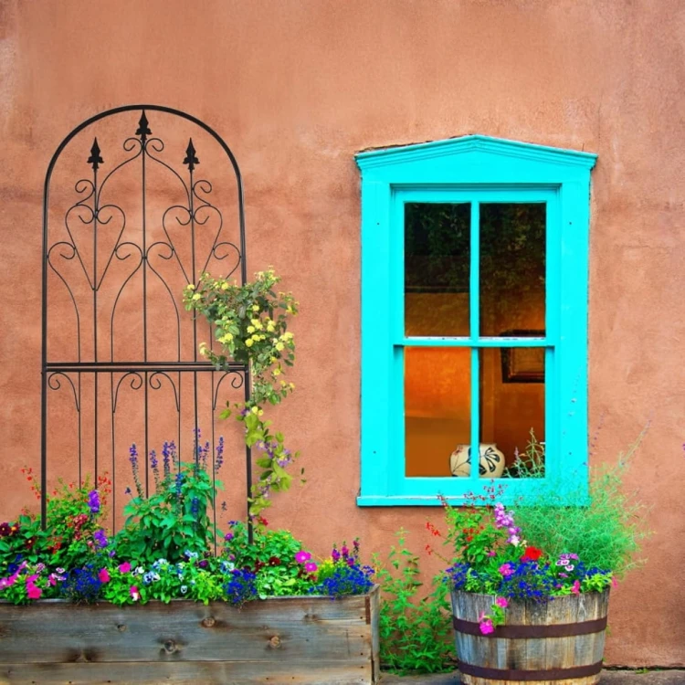 Krata kratownica podpora podpórka pergola ogrodowa metalowa dekoracyjna 220