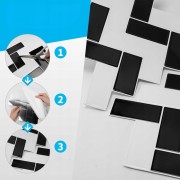 Samoprzylepne płytki ścienne 3D naklejki na płytki w jodełkę