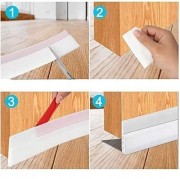 LISTWA TAŚMA USZCZELNIAJĄCA SILIKONOWA SAMOPRZYLEPNA DRZWI OKNA SZARA 2x