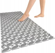 Mata łazienkowa dywanik prysznicowa do wanny antypoślizgowa 90 x 40 cm