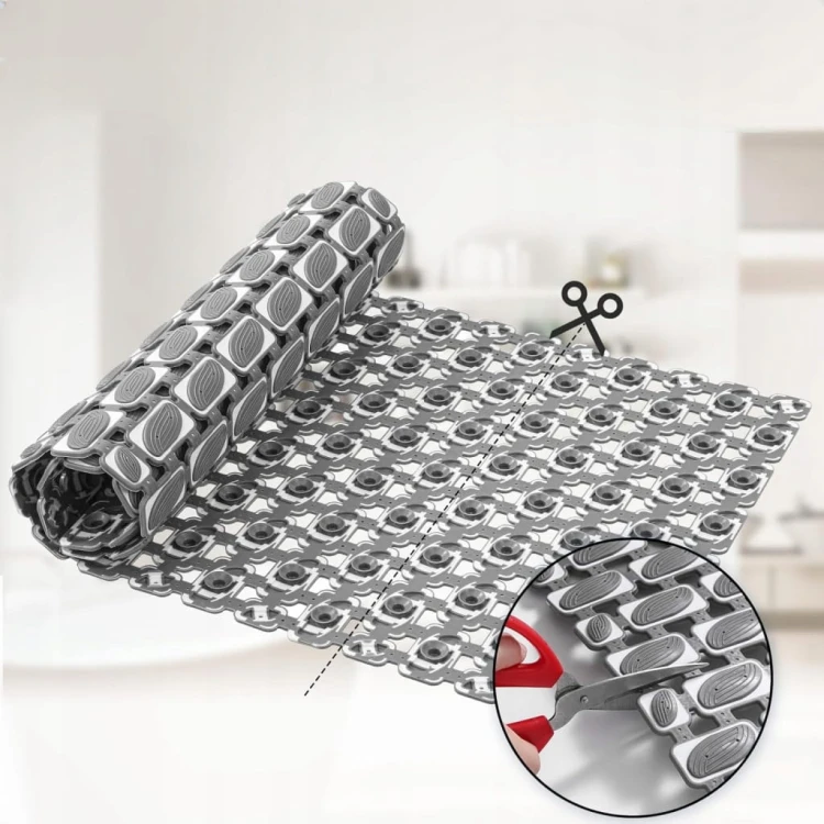 Mata łazienkowa dywanik prysznicowa do wanny antypoślizgowa 90 x 40 cm