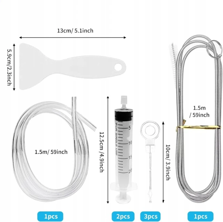 Zestaw do czyszczenia odpływu lodówki XXL