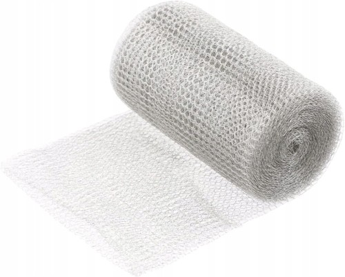 Siatka miedziana ochronna elastyczna 9m x 12,7cm ochrona roślin