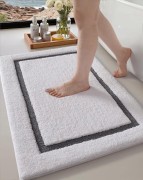 Mata łazienkowa antypoślizgowa chłonna dywanik łazienkowy mikrofibry 44x76