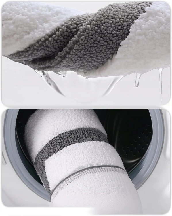 Mata łazienkowa antypoślizgowa chłonna dywanik łazienkowy mikrofibry 44x76