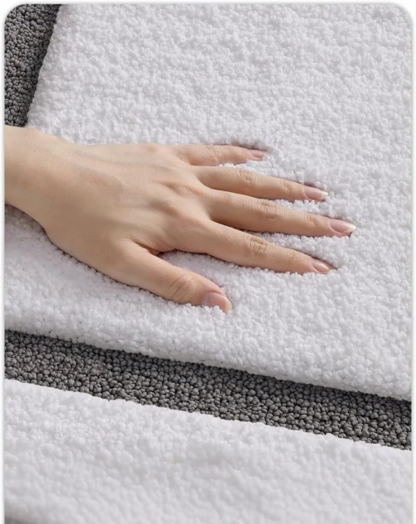 Mata łazienkowa antypoślizgowa chłonna dywanik łazienkowy mikrofibry 44x76