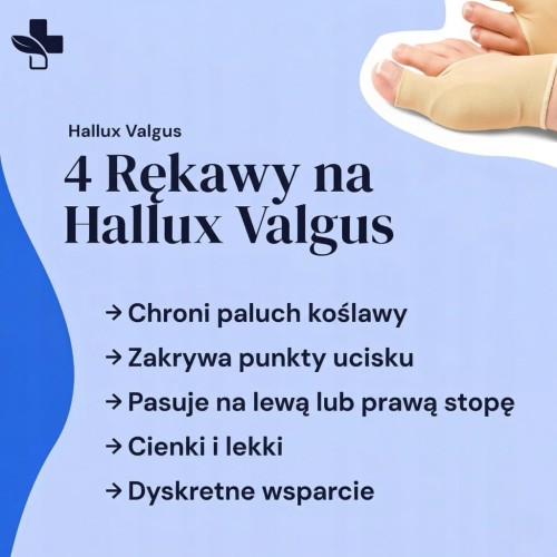 Separator na haluksy Korektor na haluksy 2 opakowania S/M