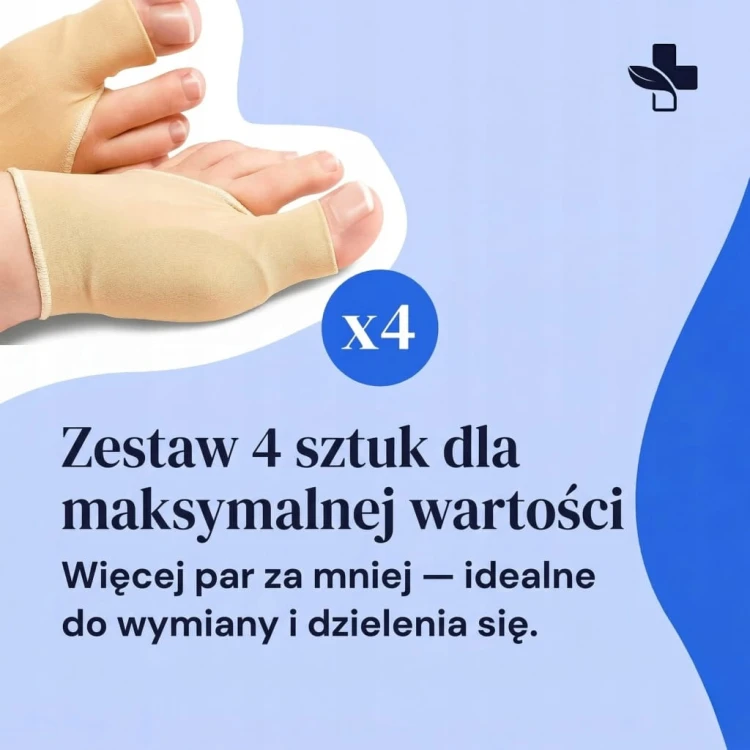 Separator na haluksy Korektor na haluksy 2 opakowania S/M