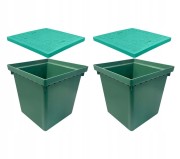 2x Gniazdo studnia rewizyjne na kable 500 x 500 właz