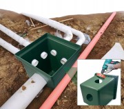 2x Gniazdo studnia rewizyjne na kable 500 x 500 właz