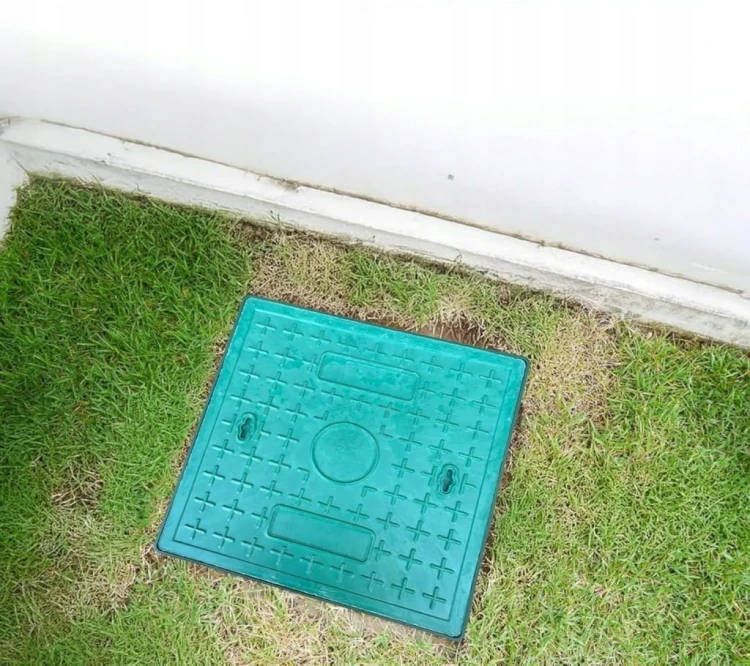 2x Gniazdo studnia rewizyjne na kable 500 x 500 właz