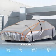 MRWIZMS Wzmocniona plandeka samochodowa 400-450 cm