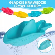 DUŻY ZESTAW ZABAWEK DO KĄPIELI zabawki do kąpieli wody basenu wanny